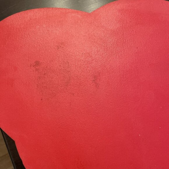 Vintage Town & Country Vinyl Christmas Placemats Red French Horn Bow Set Of 5 - Picture 8 of 8